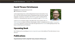Desktop Screenshot of davidchristiansen.dk